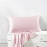 Baby Pink Silk Pillowcases