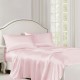 Baby Pink 22 Momme Mulberry Silk Flat Sheet