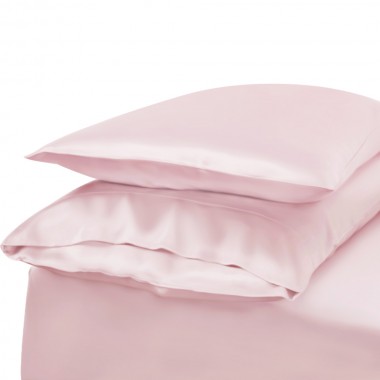 Baby Pink Envelope 22 Momme Mulberry Silk Pillowcase