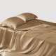 Cappuccino 22 Momme Mulberry Silk Flat Sheet