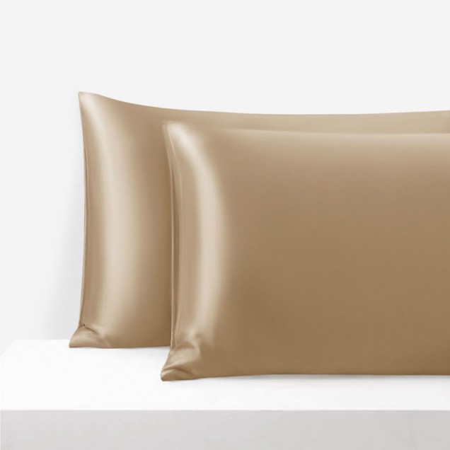 Cappuccino Envelope 22 Momme Mulberry Silk Pillowcase