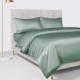 Celadon Green 22 Momme Mulberry Silk Duvet Cover