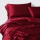 Claret 22 Momme Mulberry Silk Duvet Cover