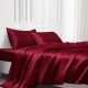 Claret 22 Momme Mulberry Silk Flat Sheet