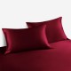 Claret Envelope 22 Momme Mulberry Silk Pillowcase