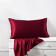 Claret 22 Momme Mulberry Silk Pillowcase with Hidden Zipper