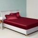 Claret 22 Momme Mulberry Silk Sheet Set