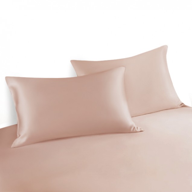 Pearl Pink Envelope 22 Momme Mulberry Silk Pillowcase