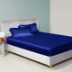 Royal Blue 22 Momme Mulberry Silk Fitted Sheet