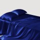 Royal Blue 22 Momme Mulberry Silk Flat Sheet