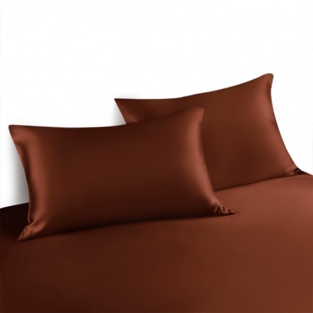 Rust Red Envelope 22 Momme Mulberry Silk Pillowcase