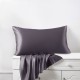 Slate Gray Envelope 22 Momme Mulberry Silk Pillowcase