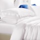 White 22 Momme Mulberry Silk Fitted Sheet