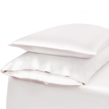 White Envelope 22 Momme Mulberry Silk Pillowcase